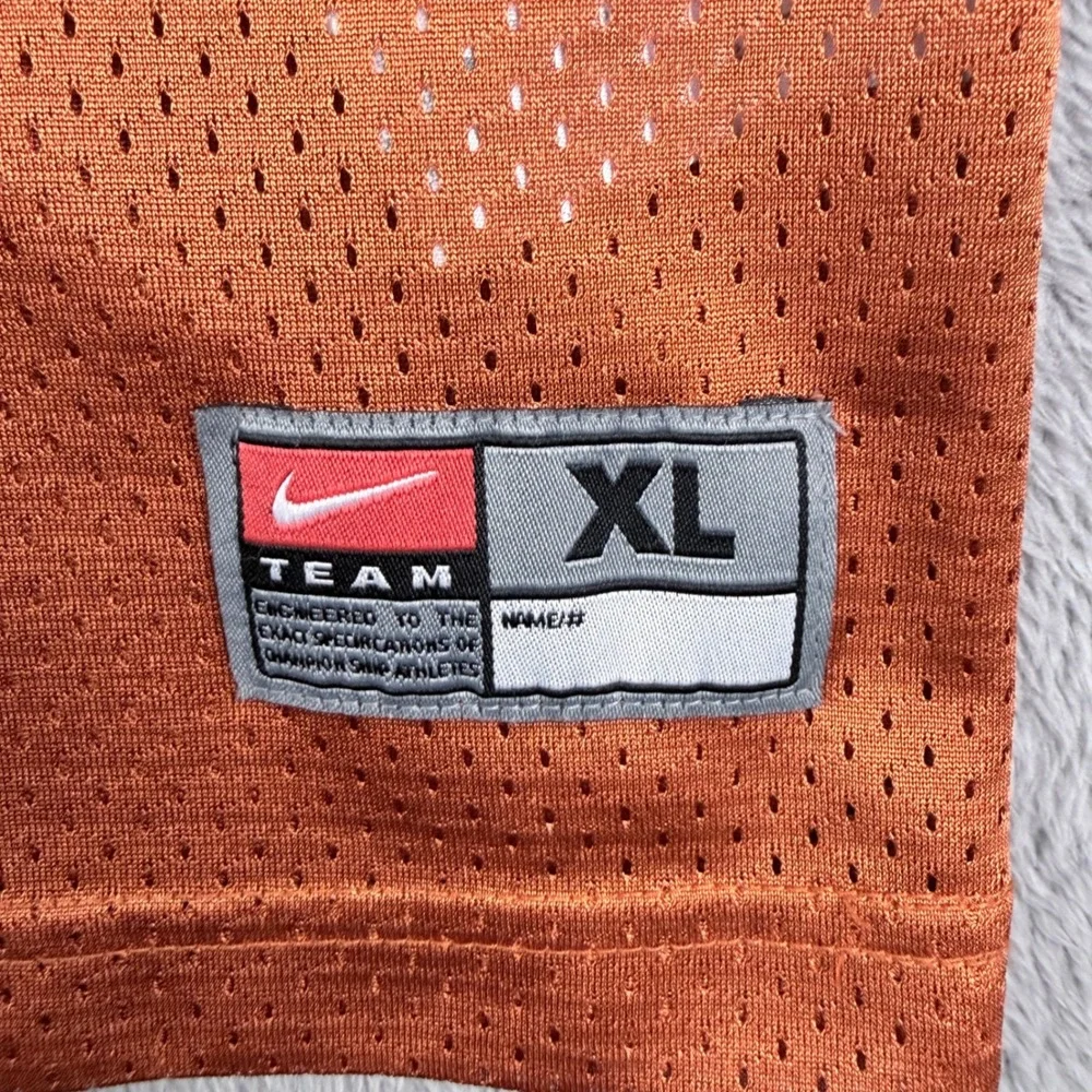 Nike Texas Longhorns Youth XL Burnt Orange Football Jersey Number 8 NCAA Kids